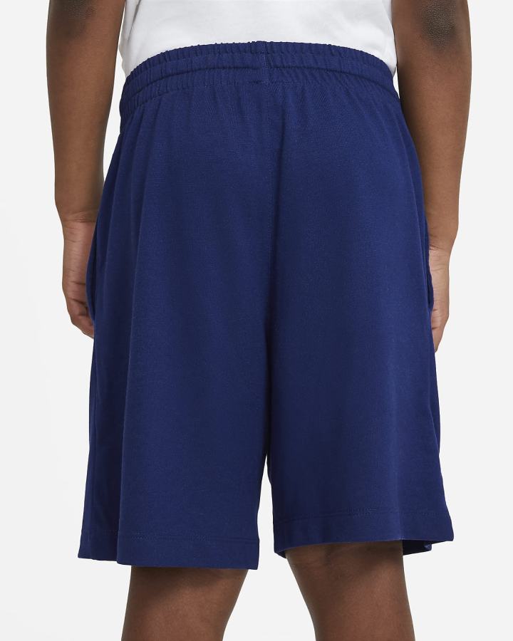 Pantalones Cortos Nike Sportswear Kids Niño Azules Blancas | JLTER-1738