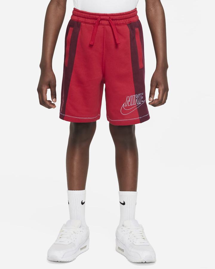 Pantalones Cortos Nike Sportswear Kids Niño Rojas | KWBGZ-2019