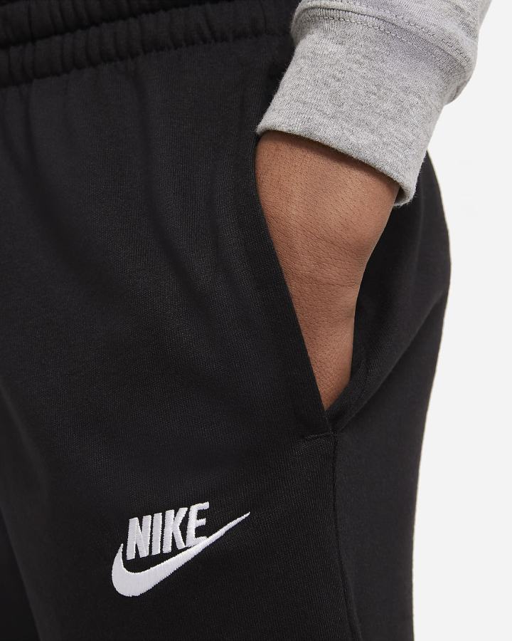 Pantalones Cortos Nike Sportswear Kids Niño Negras Blancas | MSFXA-9812