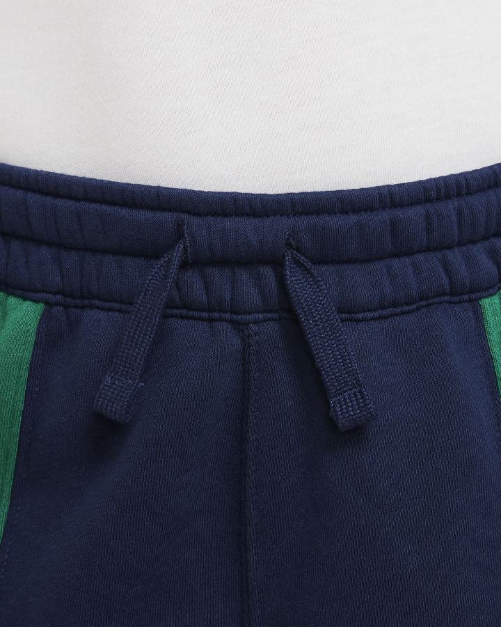 Pantalones Cortos Nike Sportswear Kids Niño Azul Marino Amarillo | NZHKF-6185