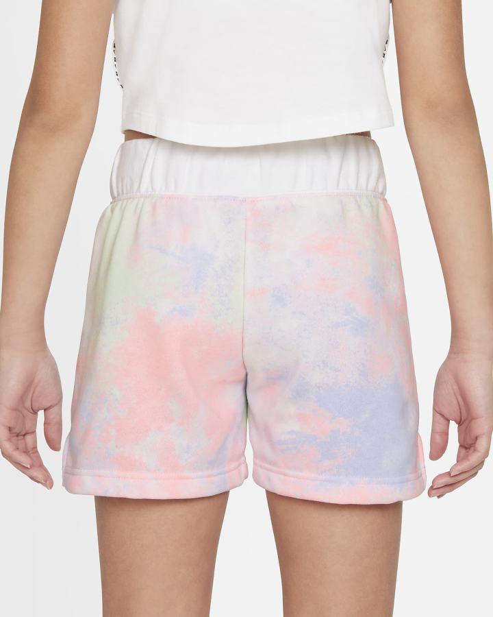 Pantalones Cortos Nike Sportswear Kids Niña Rosas | SJGZP-3504