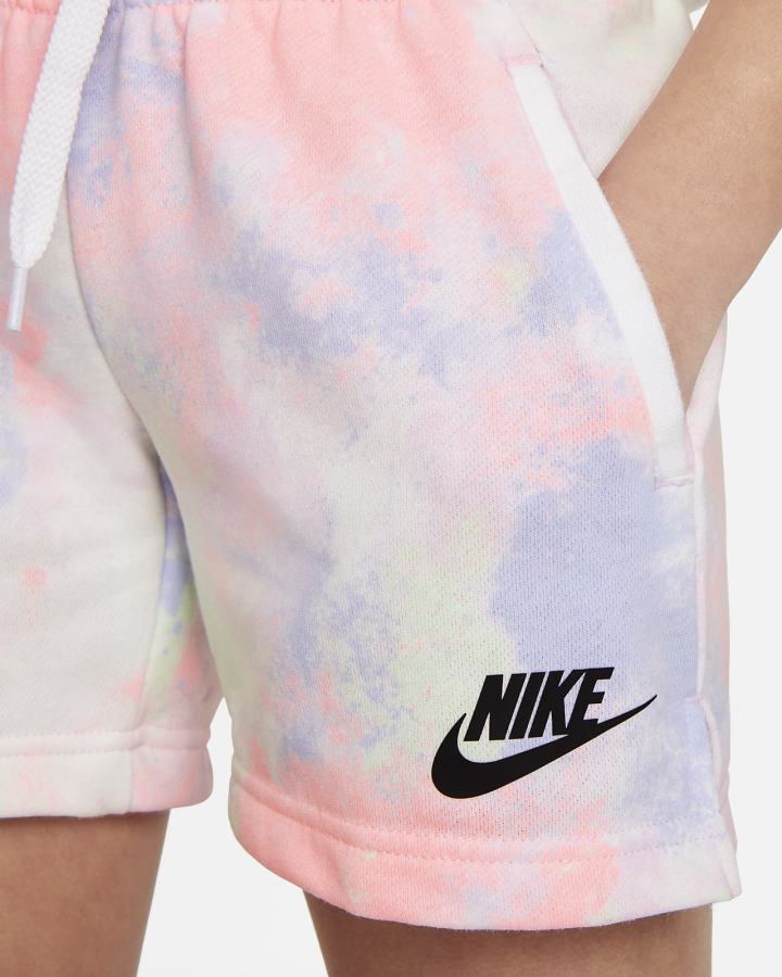 Pantalones Cortos Nike Sportswear Kids Niña Rosas | SJGZP-3504
