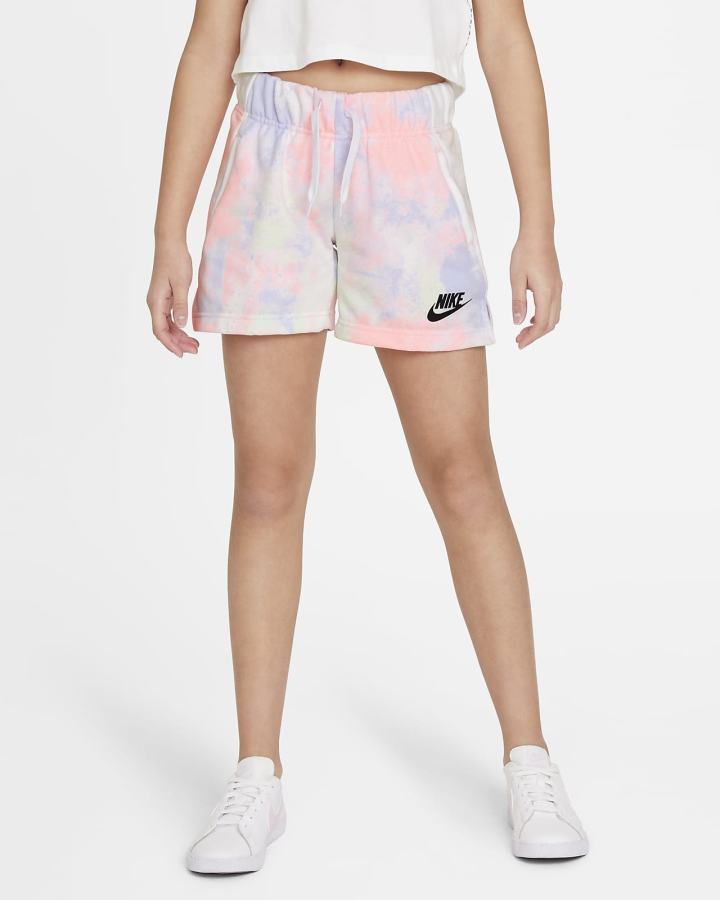 Pantalones Cortos Nike Sportswear Kids Niña Rosas | SJGZP-3504