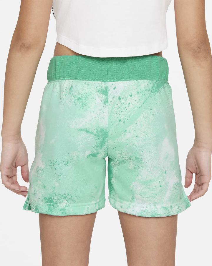Pantalones Cortos Nike Sportswear Kids Niña Verde | UAMCQ-5426