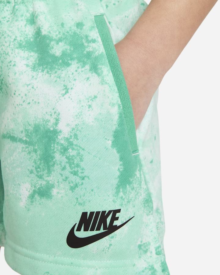 Pantalones Cortos Nike Sportswear Kids Niña Verde | UAMCQ-5426