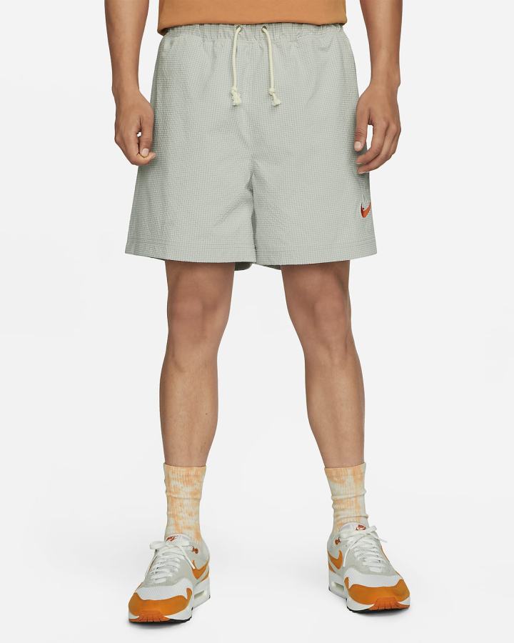 Pantalones Cortos Nike Sportswear Lined Woven Hombre Gris | GHQRZ-1276