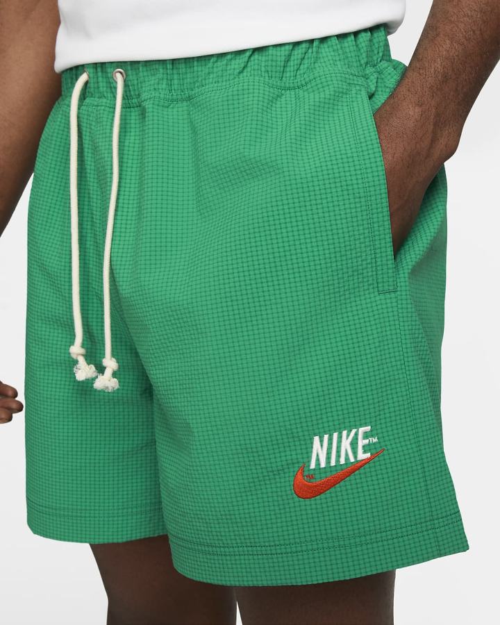 Pantalones Cortos Nike Sportswear Lined Woven Hombre Verde | KCREV-6754