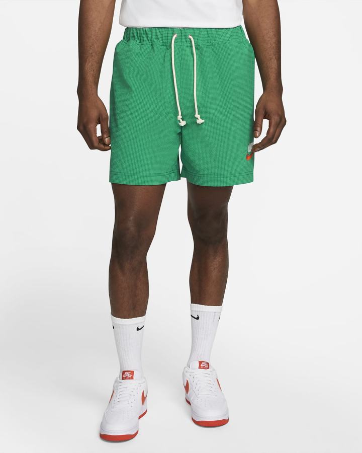 Pantalones Cortos Nike Sportswear Lined Woven Hombre Verde | KCREV-6754