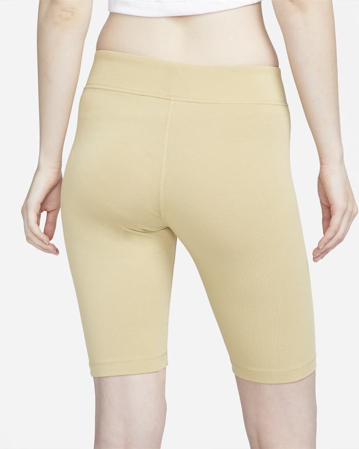 Pantalones Cortos Nike Sportswear Mid-Rise Bike Mujer Marrones Chocolate Oscuro | OWGCT-5248