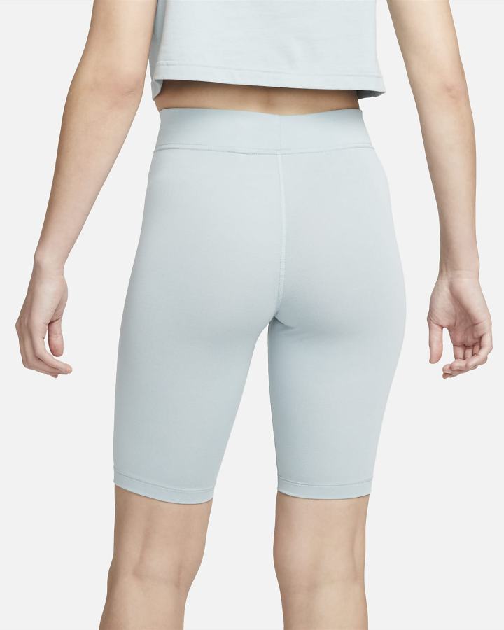 Pantalones Cortos Nike Sportswear Mid-Rise Bike Mujer Blancas | XBZLN-6873