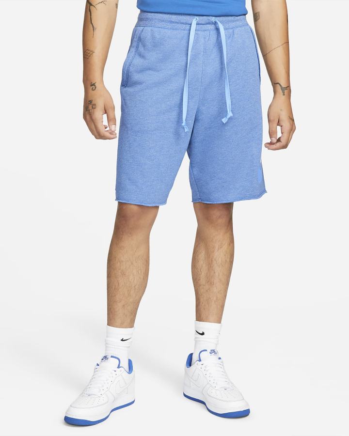 Pantalones Cortos Nike Sportswear Sport Essentials French Terry Alumni Hombre Azules Oscuro | AULMV-7041