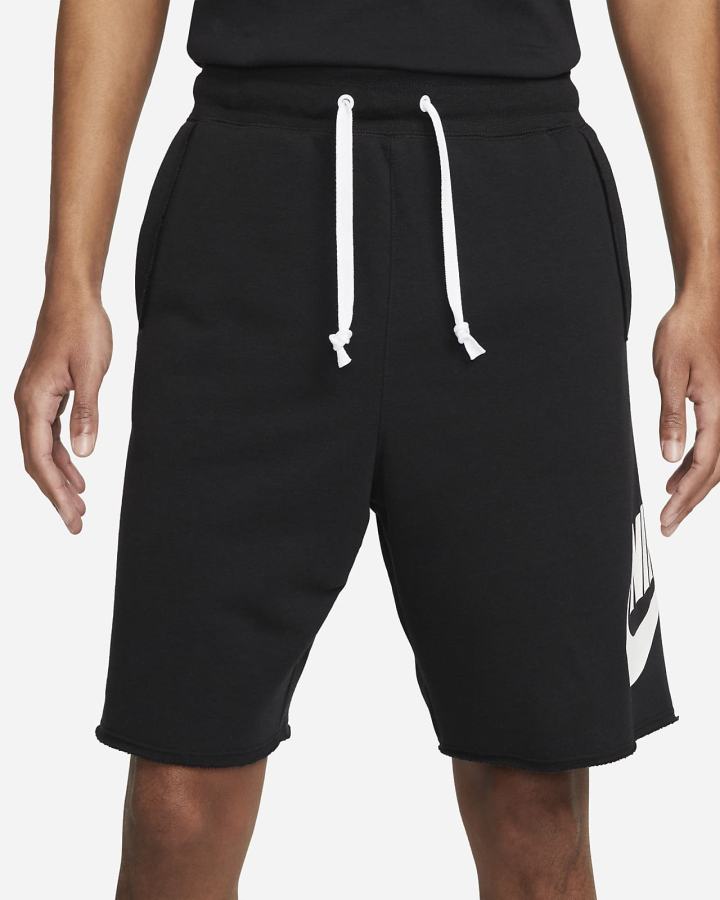 Pantalones Cortos Nike Sportswear Sport Essentials French Terry Alumni Hombre Negras | BQFVA-5604