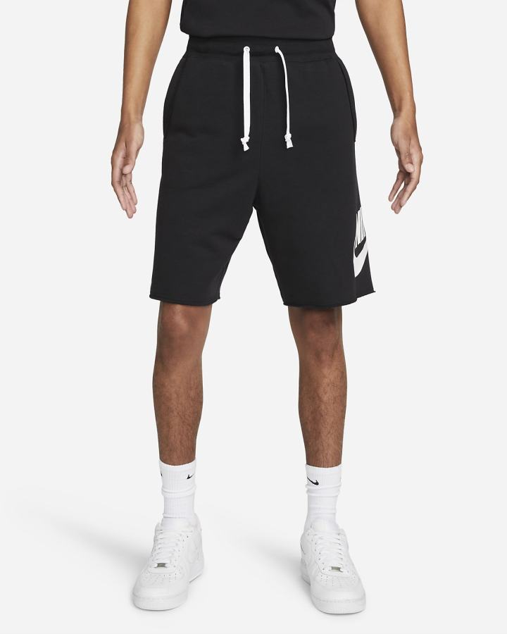 Pantalones Cortos Nike Sportswear Sport Essentials French Terry Alumni Hombre Negras | BQFVA-5604