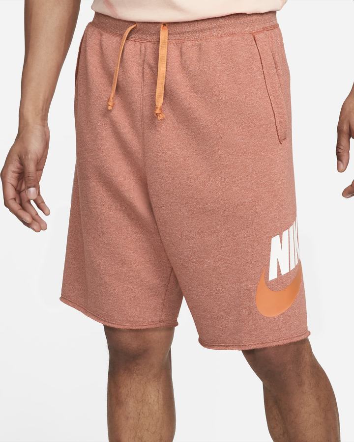 Pantalones Cortos Nike Sportswear Sport Essentials French Terry Alumni Hombre Naranjas | BTDSF-9125