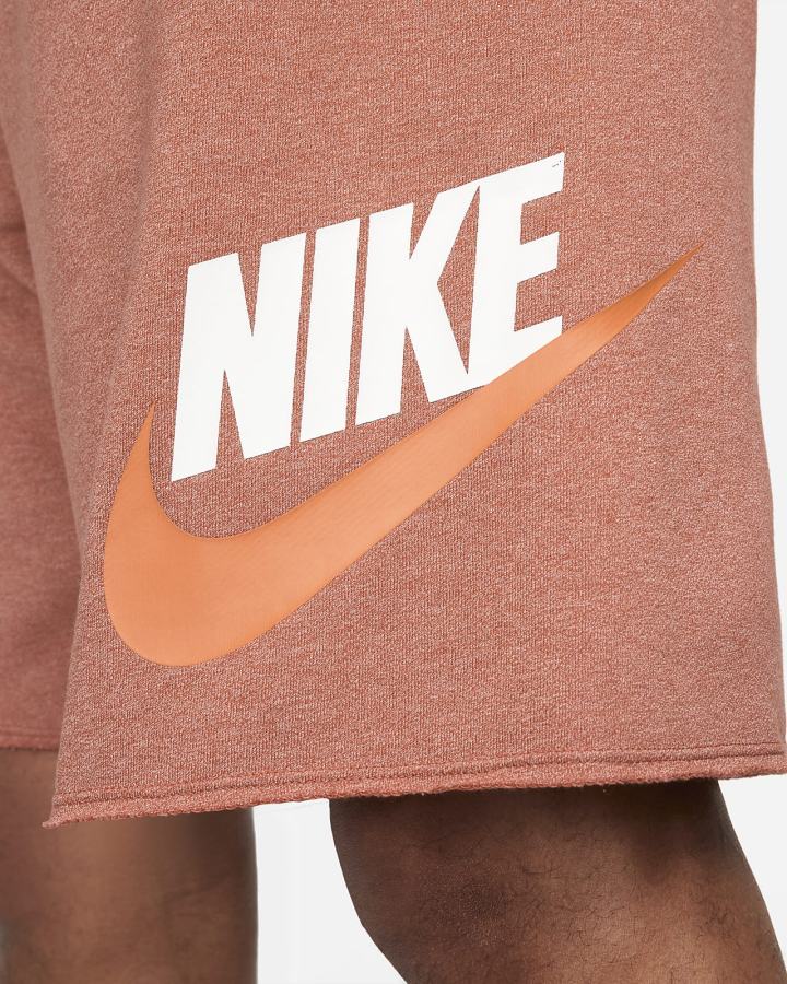 Pantalones Cortos Nike Sportswear Sport Essentials French Terry Alumni Hombre Naranjas | BTDSF-9125