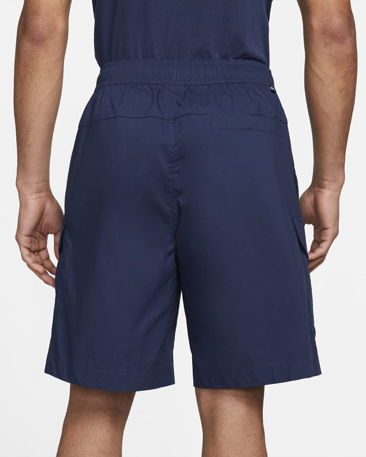 Pantalones Cortos Nike Sportswear Sport Essentials Woven Unlined Utility Hombre Azul Marino Blancas | ENDOR-4391