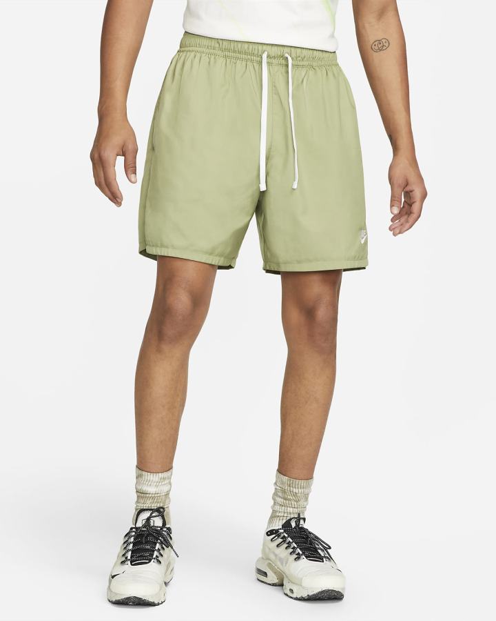 Pantalones Cortos Nike Sportswear Sport Essentials Woven Lined Flow Hombre Blancas | GHYJM-1846