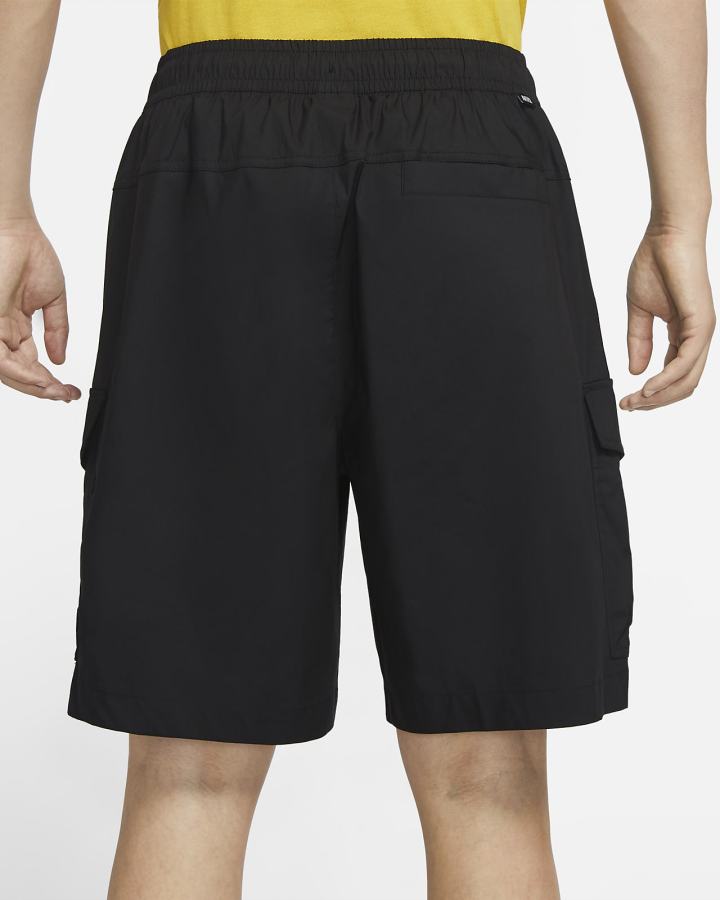 Pantalones Cortos Nike Sportswear Sport Essentials Woven Unlined Utility Hombre Negras Blancas | JCDUW-0627