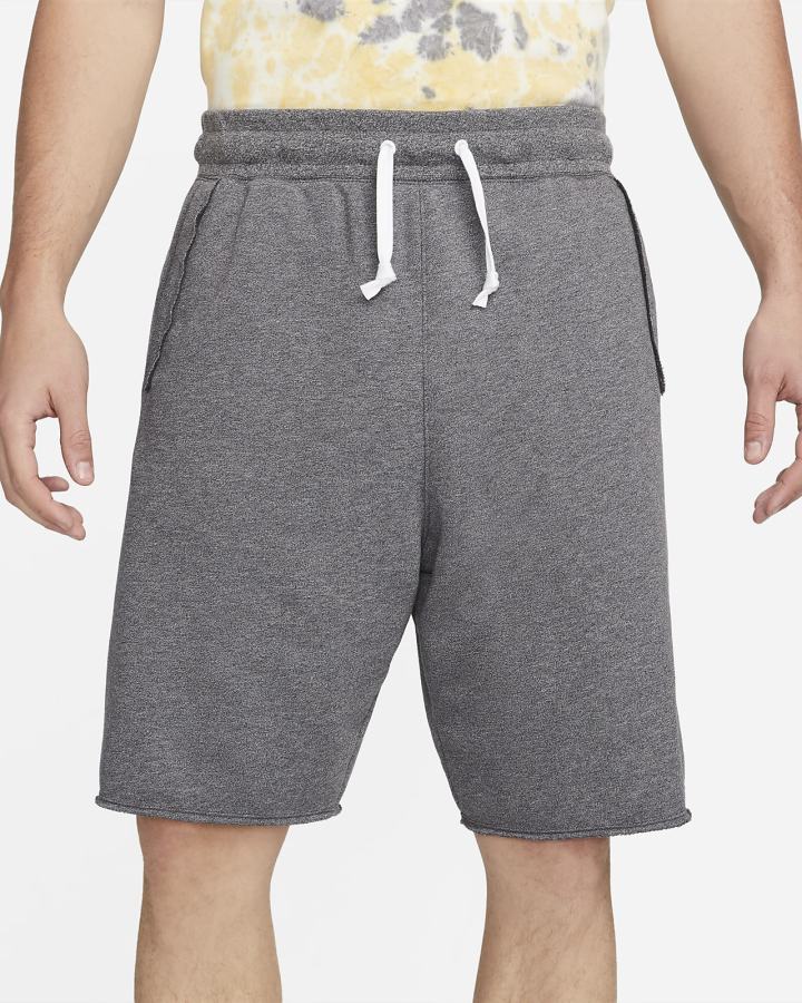 Pantalones Cortos Nike Sportswear Sport Essentials French Terry Alumni Hombre Gris Oscuro | JRNEL-8529