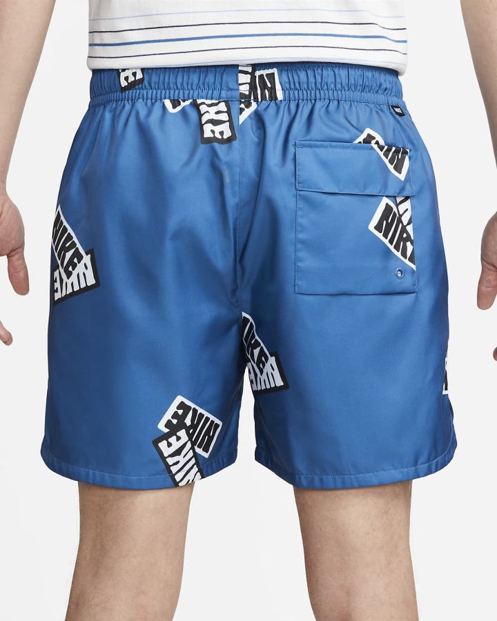 Pantalones Cortos Nike Sportswear Sport Essentials+ Flow Hombre Azules Oscuro Blancas | KDOIL-3489