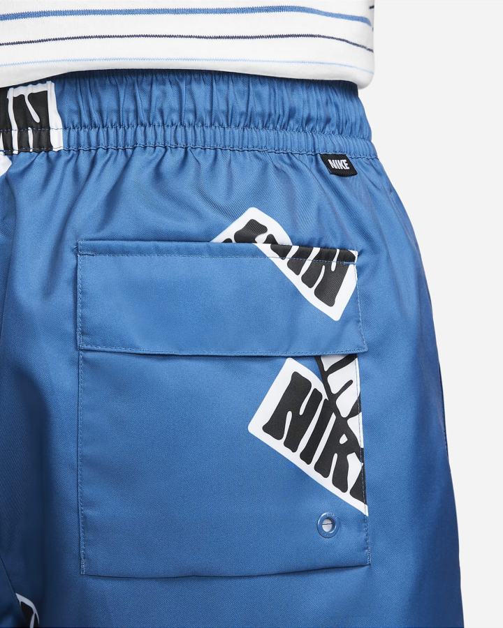 Pantalones Cortos Nike Sportswear Sport Essentials+ Flow Hombre Azules Oscuro Blancas | KDOIL-3489