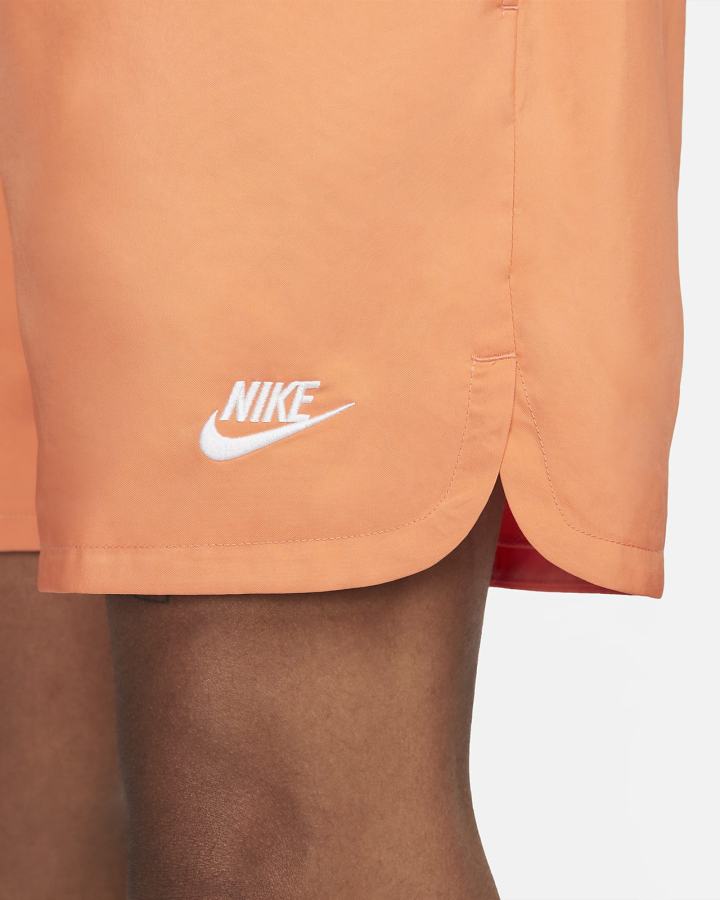 Pantalones Cortos Nike Sportswear Sport Essentials Woven Lined Flow Hombre Naranjas Blancas | KFACX-3706
