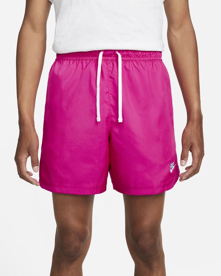 Pantalones Cortos Nike Sportswear Sport Essentials Woven Lined Flow Hombre Rosas | NTOAQ-3571