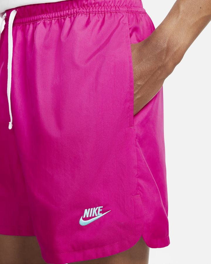 Pantalones Cortos Nike Sportswear Sport Essentials Woven Lined Flow Hombre Rosas | NTOAQ-3571