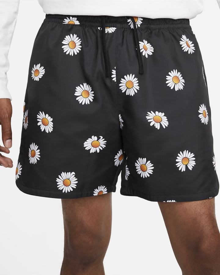 Pantalones Cortos Nike Sportswear Sport Essentials+ Flow Hombre Negras Blancas | PCJNB-9846