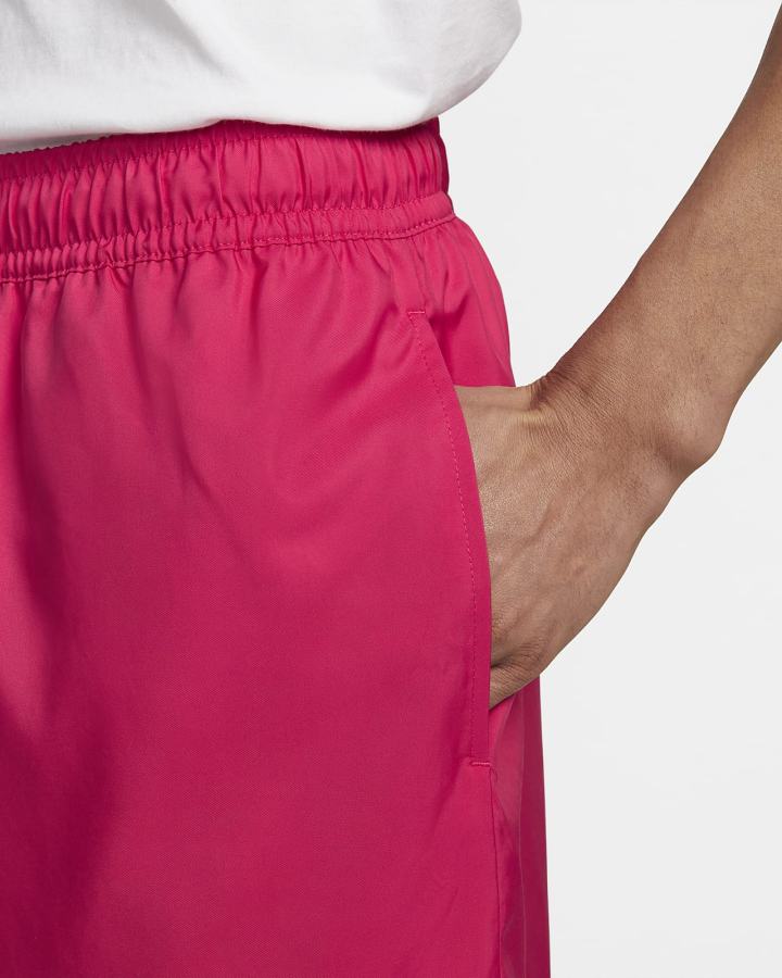 Pantalones Cortos Nike Sportswear Sport Essentials Woven Lined Flow Hombre Rosas Blancas | SIEXR-2943