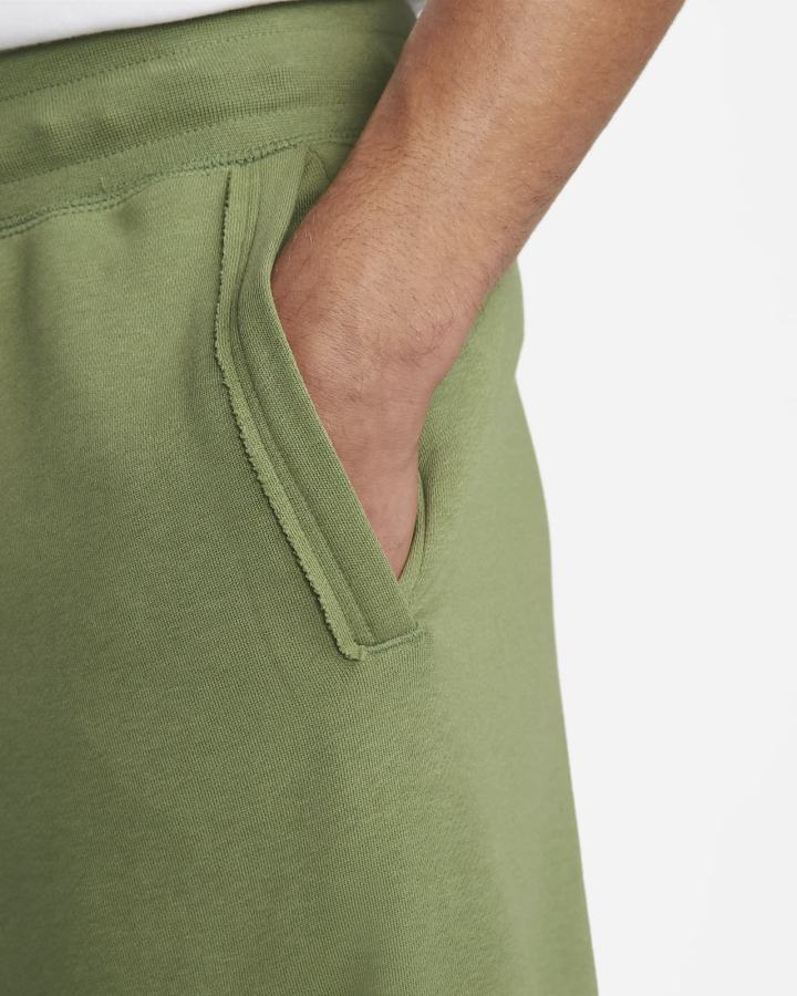 Pantalones Cortos Nike Sportswear Sport Essentials French Terry Alumni Hombre Verde | STLMP-4215