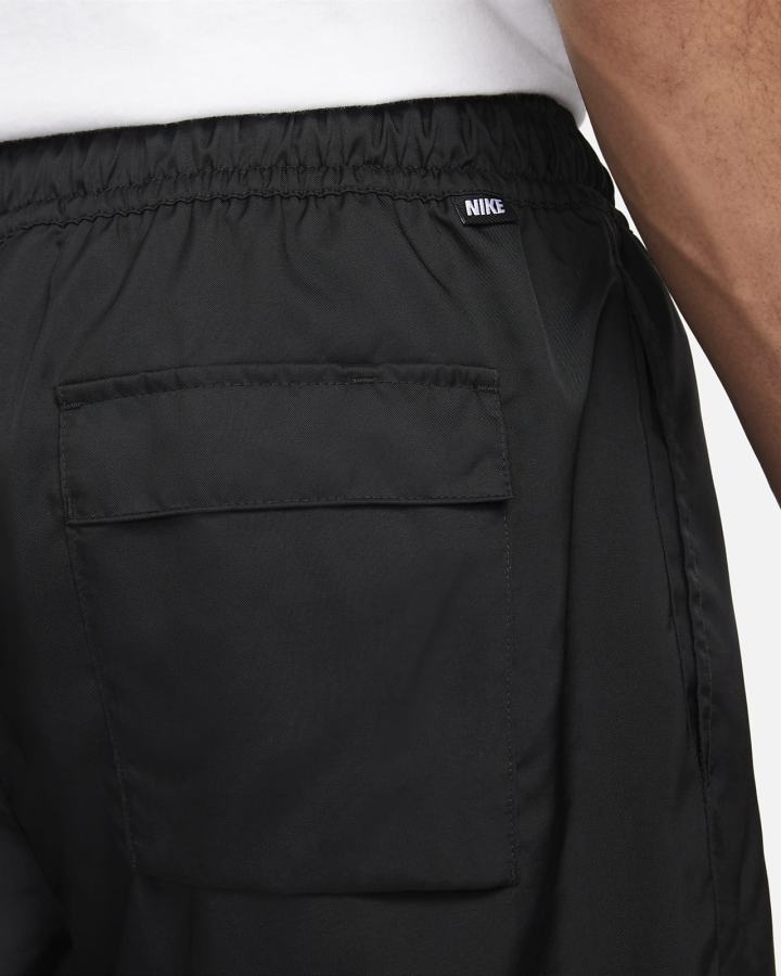 Pantalones Cortos Nike Sportswear Sport Essentials Woven Lined Flow Hombre Negras Blancas | TPMVI-1963