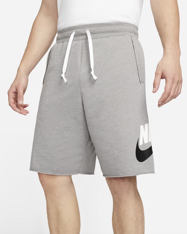 Pantalones Cortos Nike Sportswear Sport Essentials French Terry Alumni Hombre Azules Gris | TZAXP-0187
