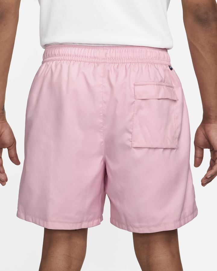 Pantalones Cortos Nike Sportswear Sport Essentials Woven Lined Flow Hombre Rosas Blancas | WHZAK-0354