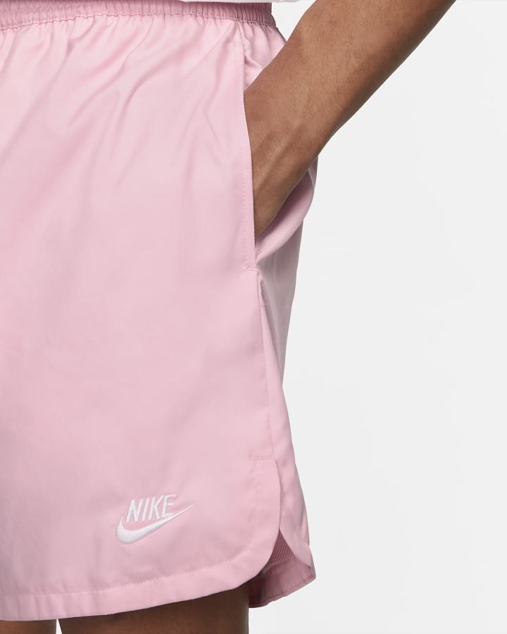 Pantalones Cortos Nike Sportswear Sport Essentials Woven Lined Flow Hombre Rosas Blancas | WHZAK-0354
