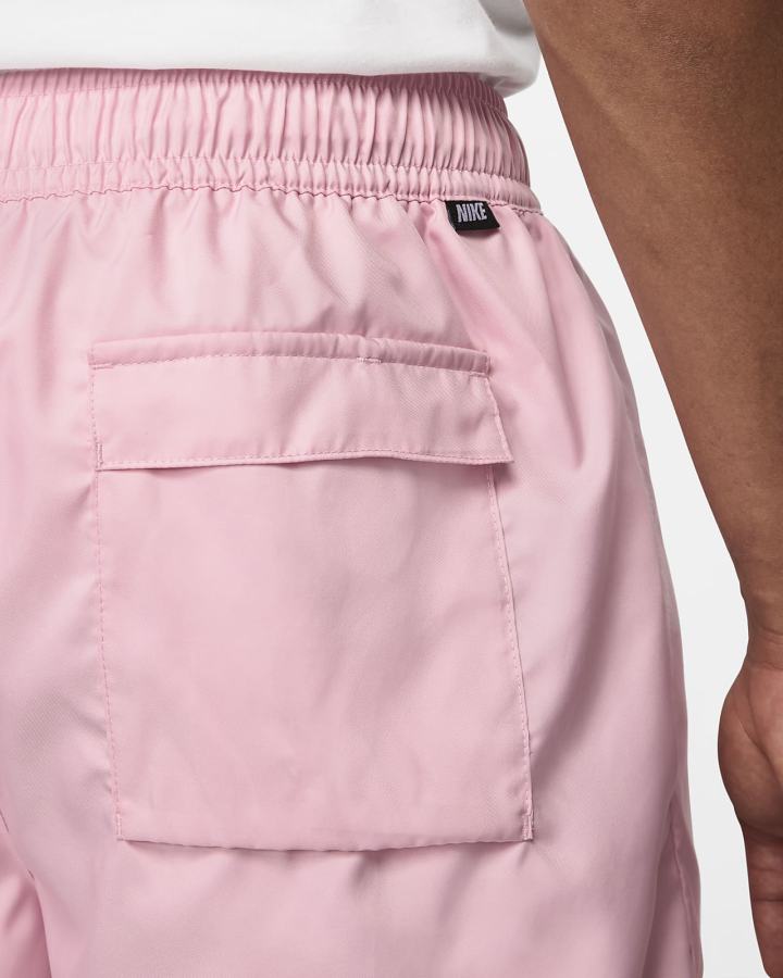 Pantalones Cortos Nike Sportswear Sport Essentials Woven Lined Flow Hombre Rosas Blancas | WHZAK-0354