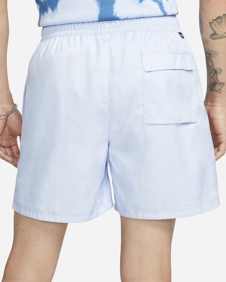 Pantalones Cortos Nike Sportswear Sport Essentials Woven Lined Flow Hombre Azules Claro Blancas | WXTEH-2143