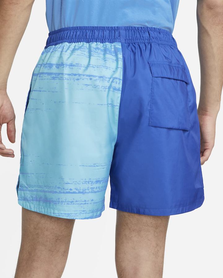 Pantalones Cortos Nike Sportswear Summer Hoops Woven Flow Hombre Azul Real | CQELU-1657