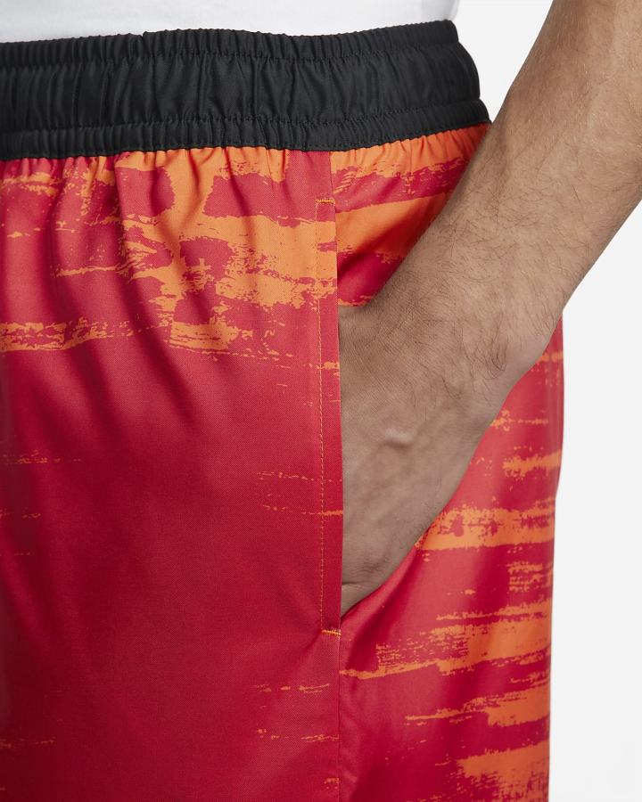 Pantalones Cortos Nike Sportswear Summer Hoops Woven Flow Hombre Negras | LARGO-8250