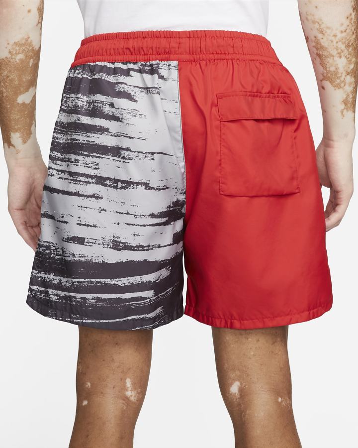 Pantalones Cortos Nike Sportswear Summer Hoops Woven Flow Hombre Rojas | REDVN-1087