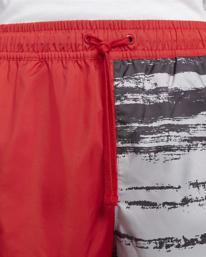 Pantalones Cortos Nike Sportswear Summer Hoops Woven Flow Hombre Rojas | REDVN-1087