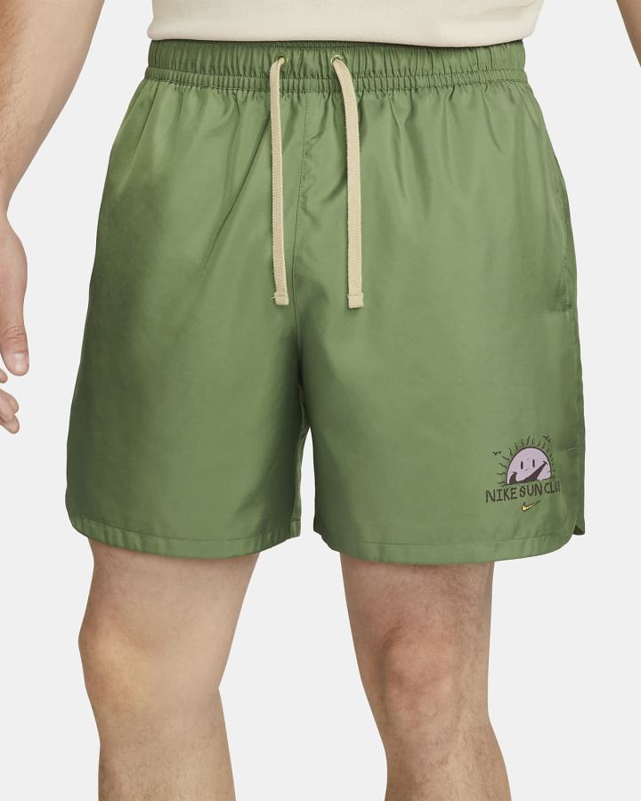 Pantalones Cortos Nike Sportswear Woven Flow Hombre Marrones | AISJG-0123