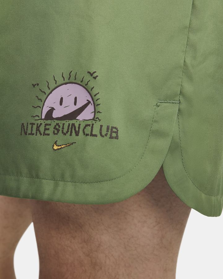 Pantalones Cortos Nike Sportswear Woven Flow Hombre Marrones | AISJG-0123