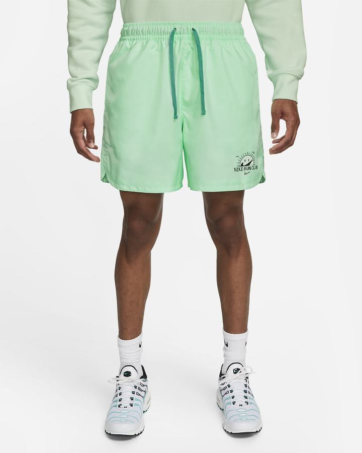 Pantalones Cortos Nike Sportswear Woven Flow Hombre Verde Menta Turquesa | NTMQA-5760