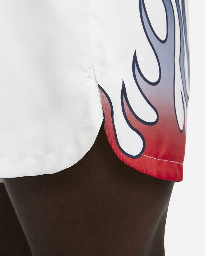 Pantalones Cortos Nike Sportswear Woven Flow Americana Hombre Blancas | OUDYV-6298