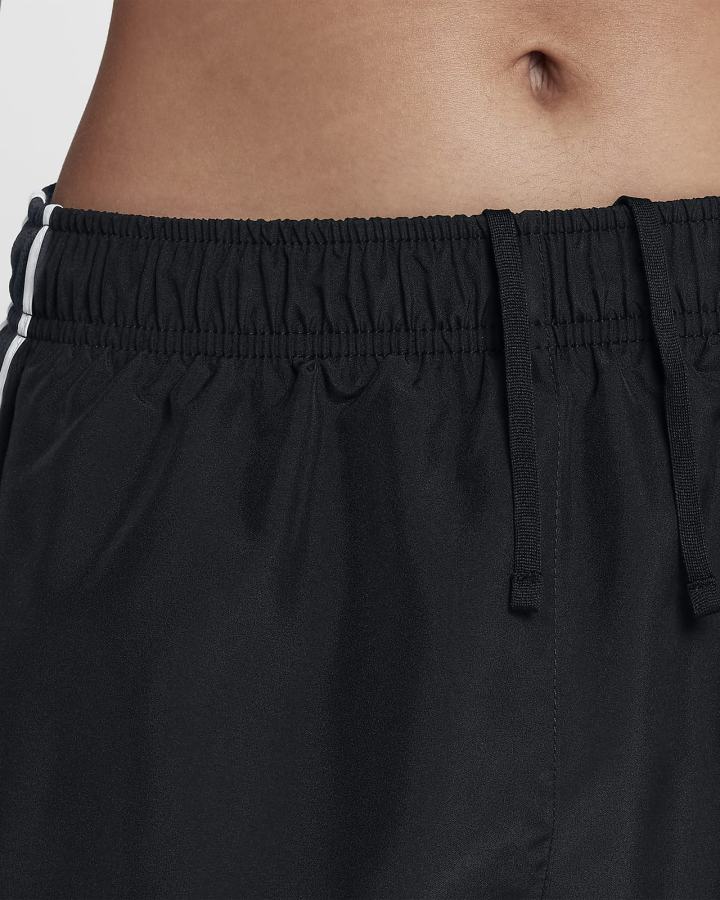 Pantalones Cortos Nike Tempo Running Mujer Negras Blancas Gris | AQNST-5638