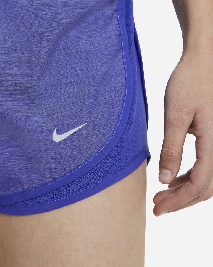 Pantalones Cortos Nike Tempo Running Mujer Gris | DQIKW-9651
