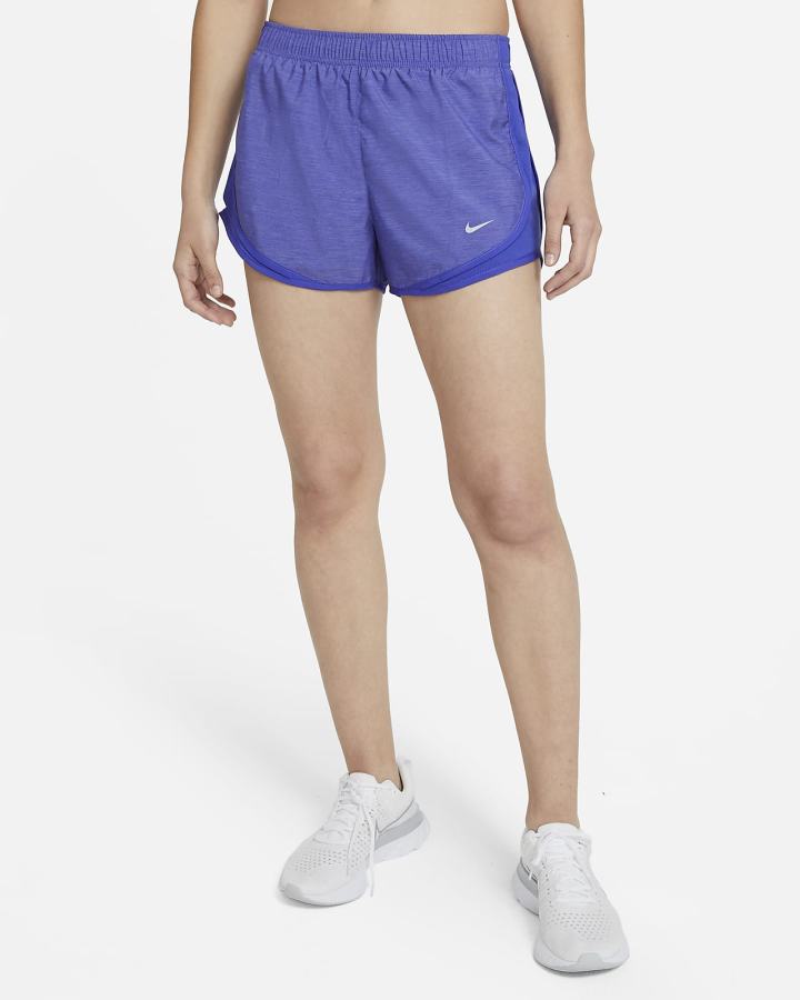 Pantalones Cortos Nike Tempo Running Mujer Gris | DQIKW-9651
