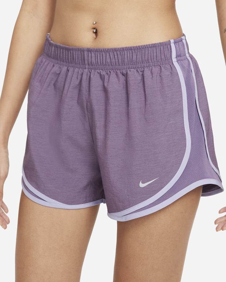 Pantalones Cortos Nike Tempo Running Mujer Moradas Gris | DRTEW-3064