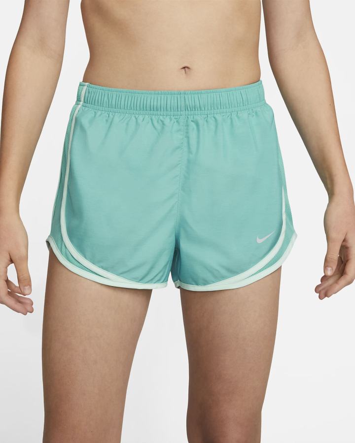 Pantalones Cortos Nike Tempo Running Mujer Turquesa Verde Menta Gris | JZSYR-0517